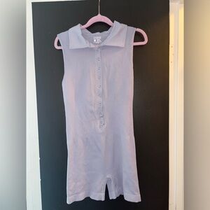 Sleeveless Lavender Jumpsuit